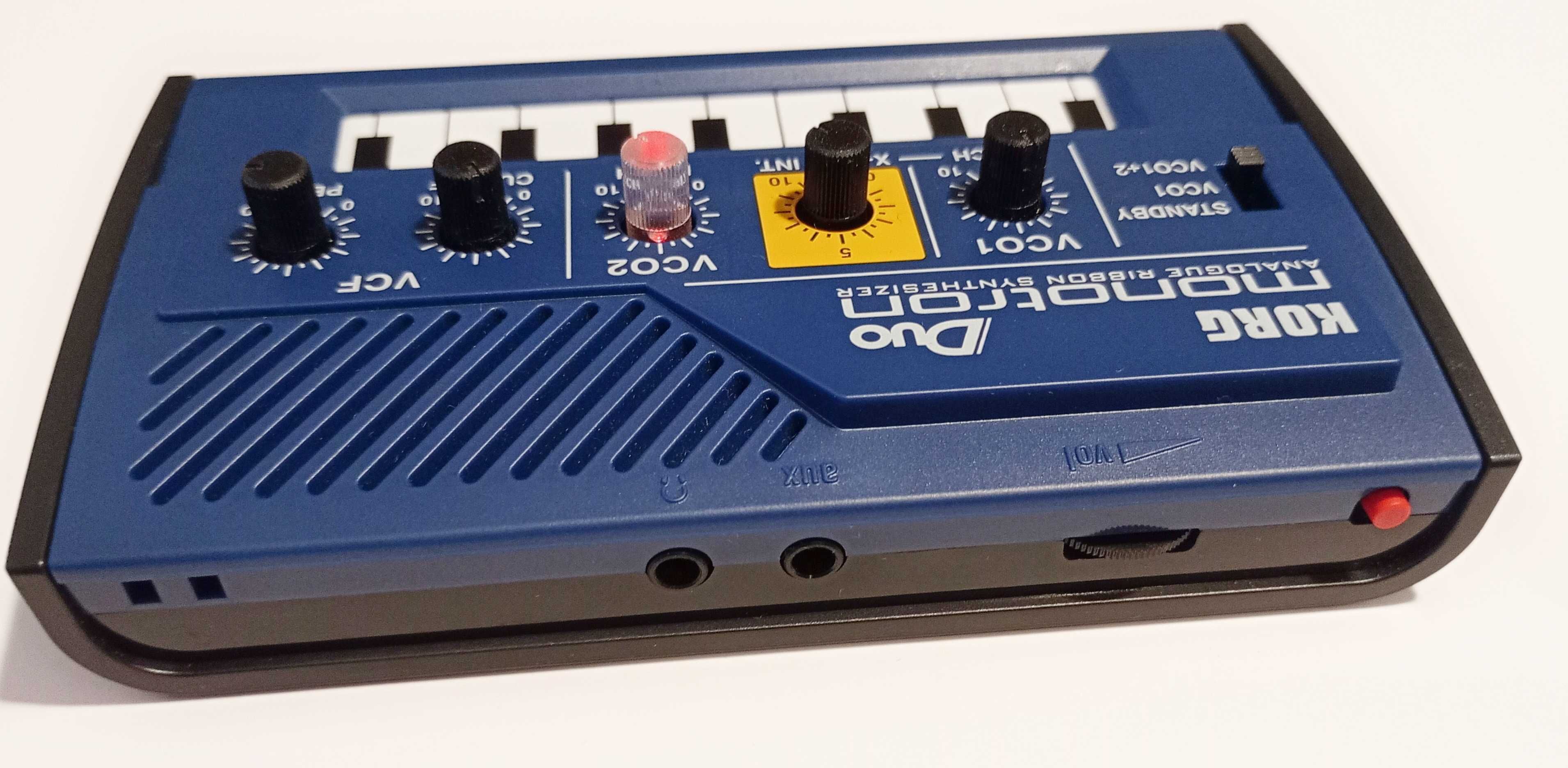 Mini syntezator analogowy lo-fi KORG monotron DUO, jak NOWY, gwarancja