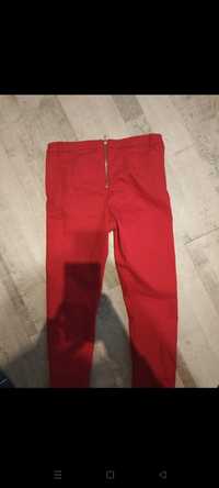 Spodnie czerwone s h &m