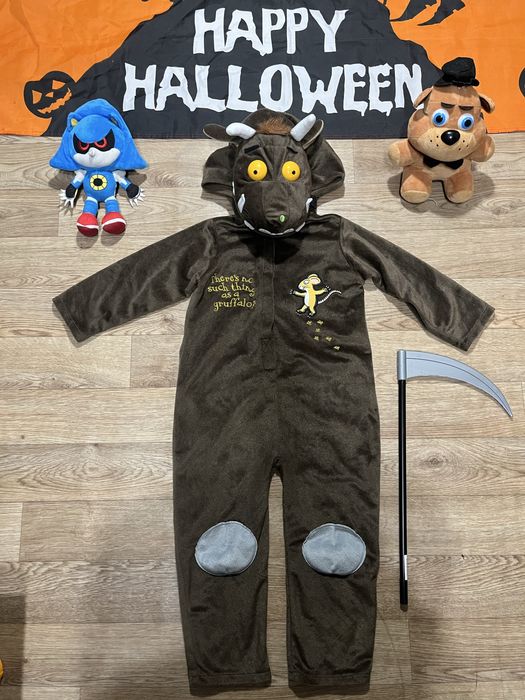 Костюм на хелловін 3-4 роки монстрик груфало
