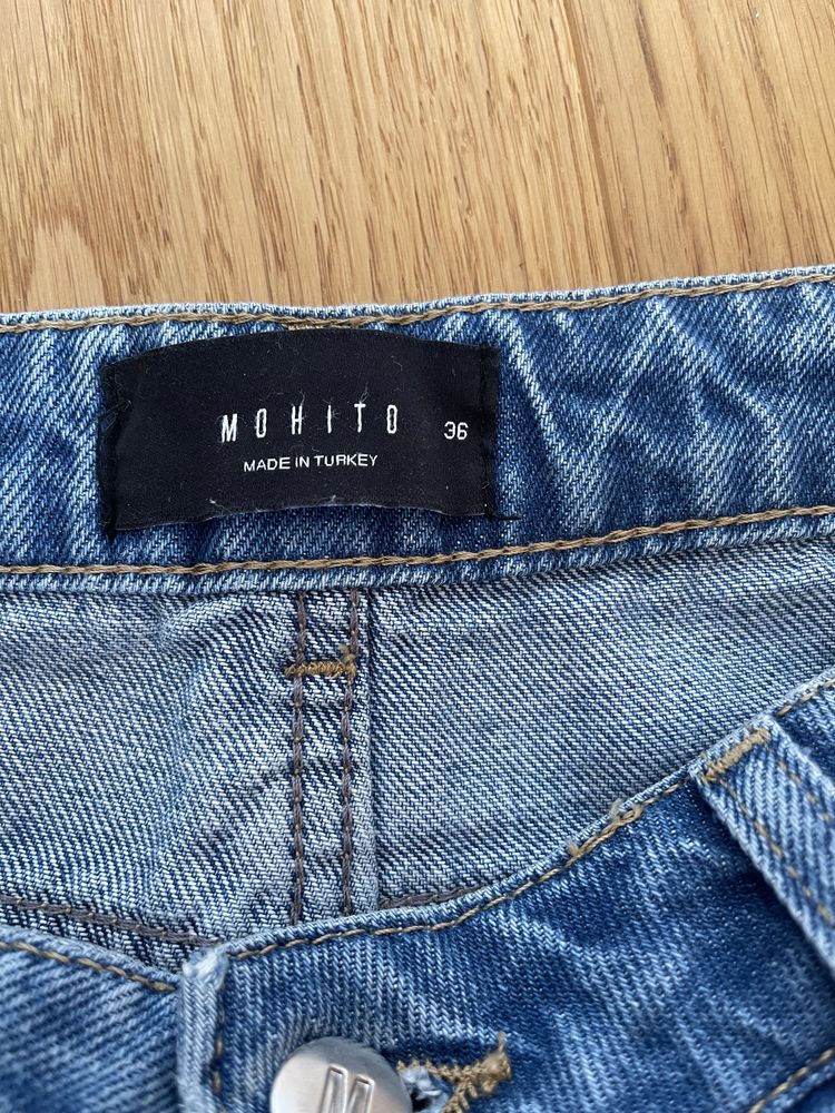 Spodnie boyfriendy MOHITO 36 idealnie leżą
