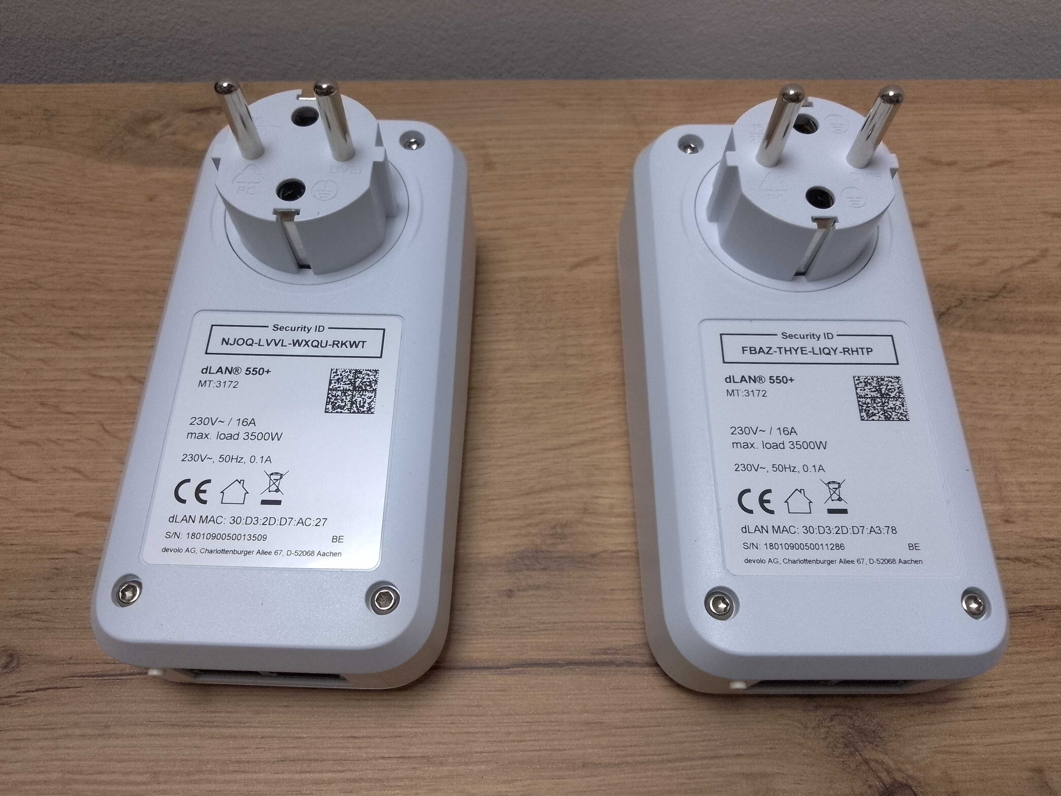 Wzmacniacz WI-FI devolo dlan 550 duo+ | N1B-58