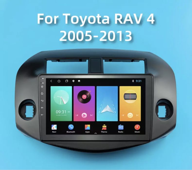 Штатная магнитола Toyota RAV4 (2005-2013) ANDROID 10