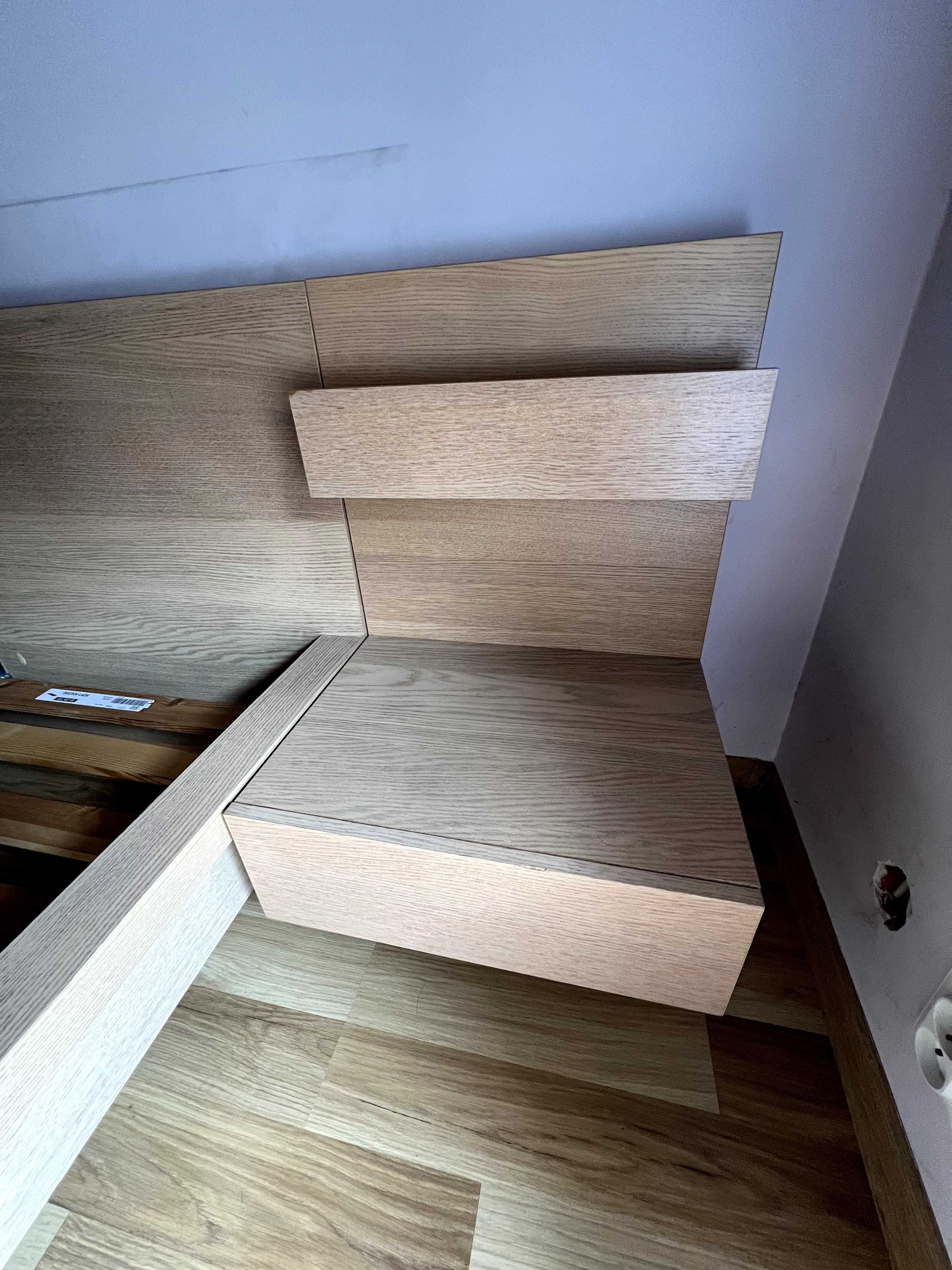 Lózko Ikea MALM 160x200 + stelaż + 2 komody