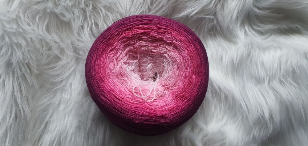 Motek ombre bawełna/akryl