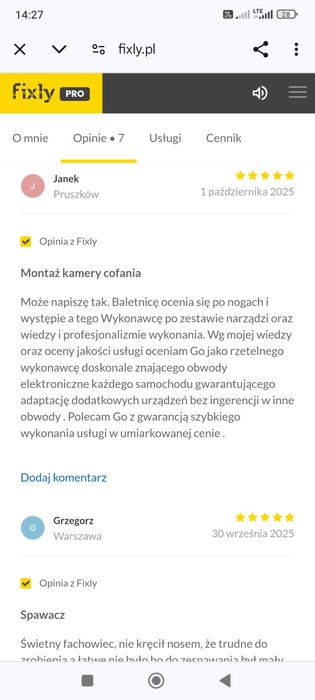 Mobilny MECHANIK/ELEKTRYK/DIAGNOSTYKA/Awaryjne otwieranie samochodów