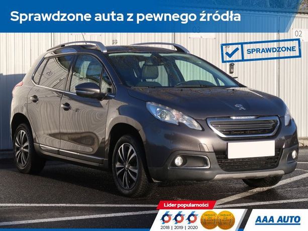 Peugeot 2008 1.6 VTi, Salon Polska, 1. Właściciel, Skóra, Navi, Klimatronic,