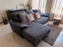 Sofá 3 lugares + chaise longue