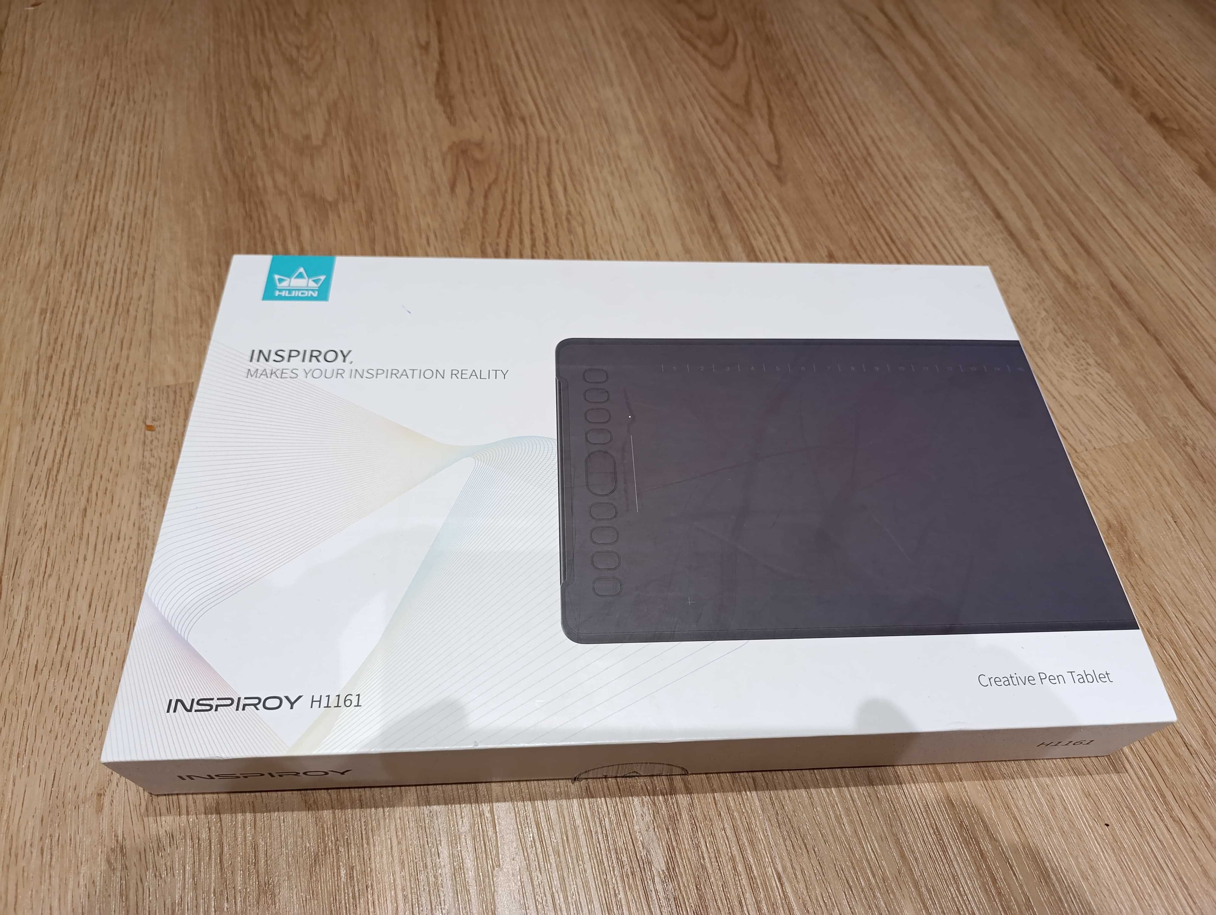 Tablet graficzny piórkowy Huion Inspiroy H1161