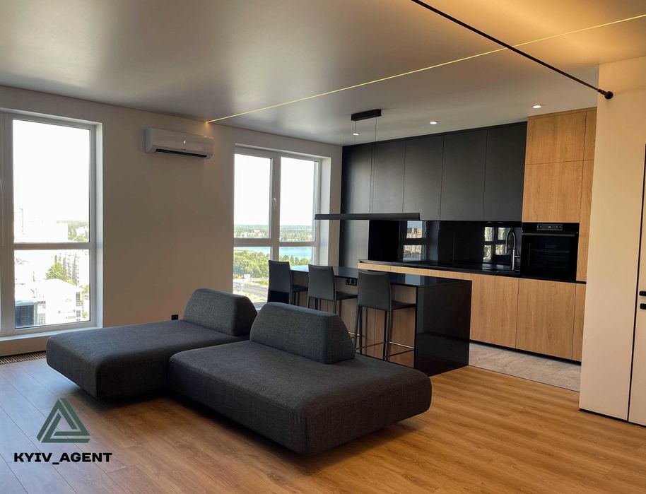 NEW!!! ЖК Лебединий 62 м2 Видова Євро-двушка ! Ідеально для пари !