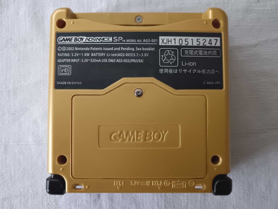 Console GBA SP | AGS-001 | Zelda Edition (Nintendo, Tested,No Charger)