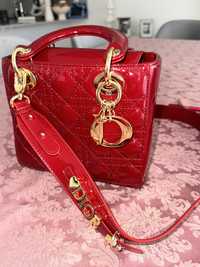 Bolsa lady dior red