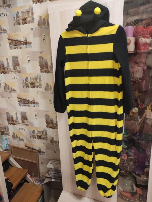 Халат-комбинезон-толстовка диснеевский флисовый унисекс