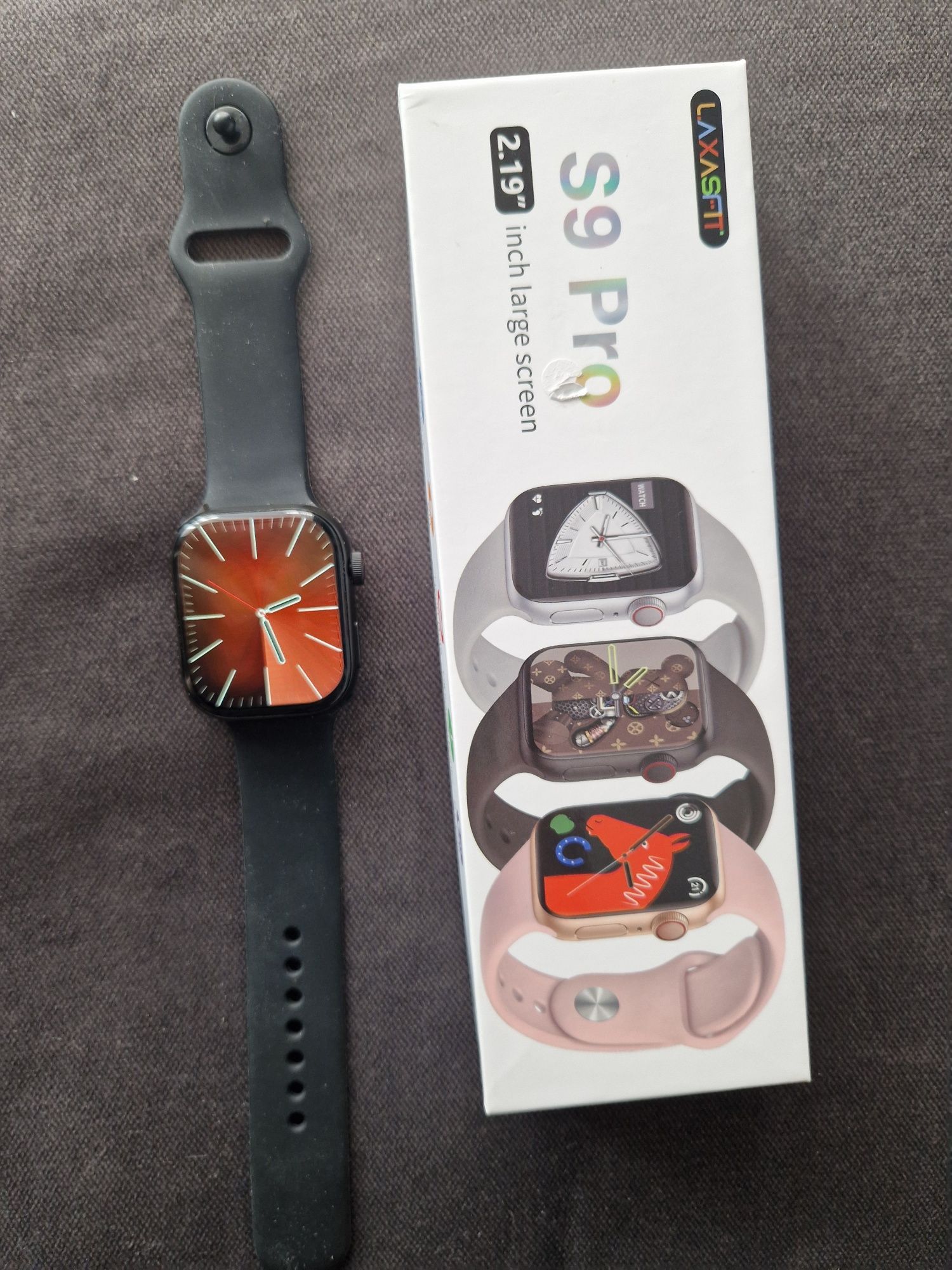 Smartwatch czarny 9 pro