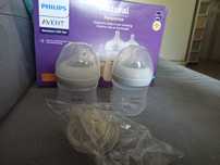 Nowe butelki Avent philips +2 dodatkowe smoczki