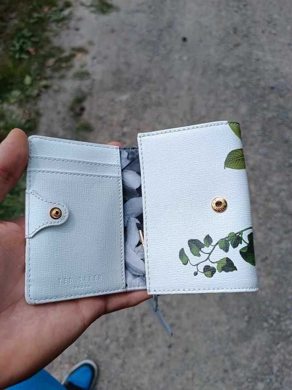 Oryginalny nowy portfel damski Ted Baker 100% Skóra Cielęca