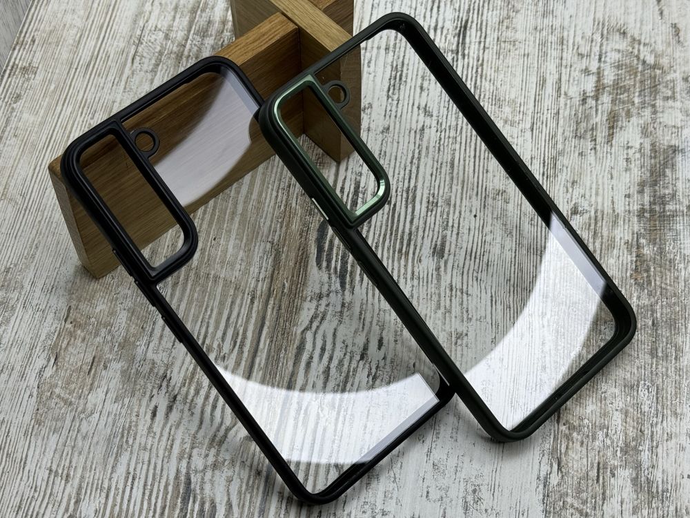 Чехол Clear Metal на Samsung S22/ S22 Plus/ S21 FE Чохол
