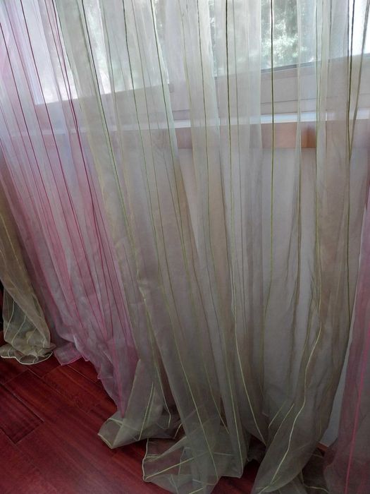 Cortinados em organza