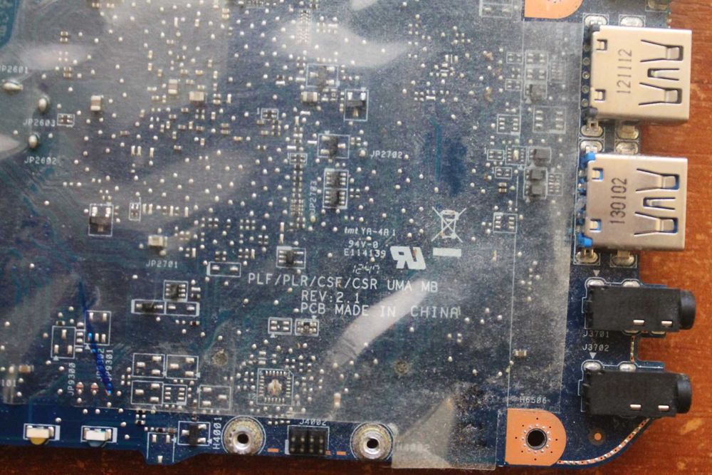 Материнская плата Toshiba C850,C870 (PLF/PLR/CSF/CSR UMA MB REV2.1)