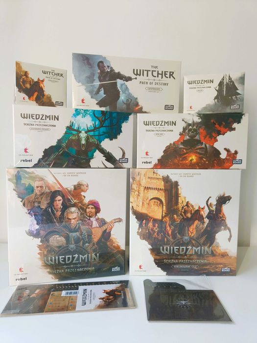 Wiedźmin Ścieżka przeznaczenia z ekskluzywnymi dodatkami Gamefound!