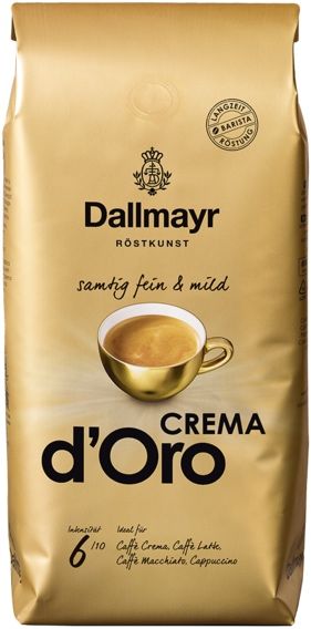 Кава в зернах Dallmayr Crema d'Oro 1кг