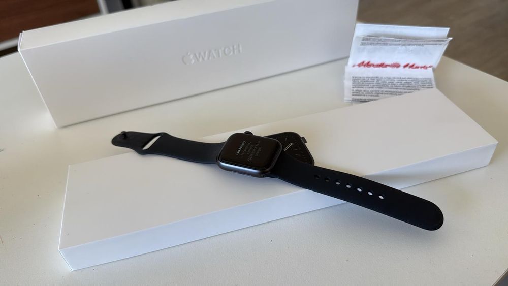 Vendo Apple Watch S6 40mm Preto Fatura de Compra