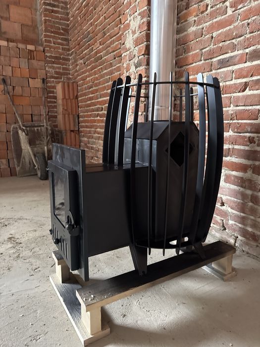 Piec tunelowy do sauny  na drewno