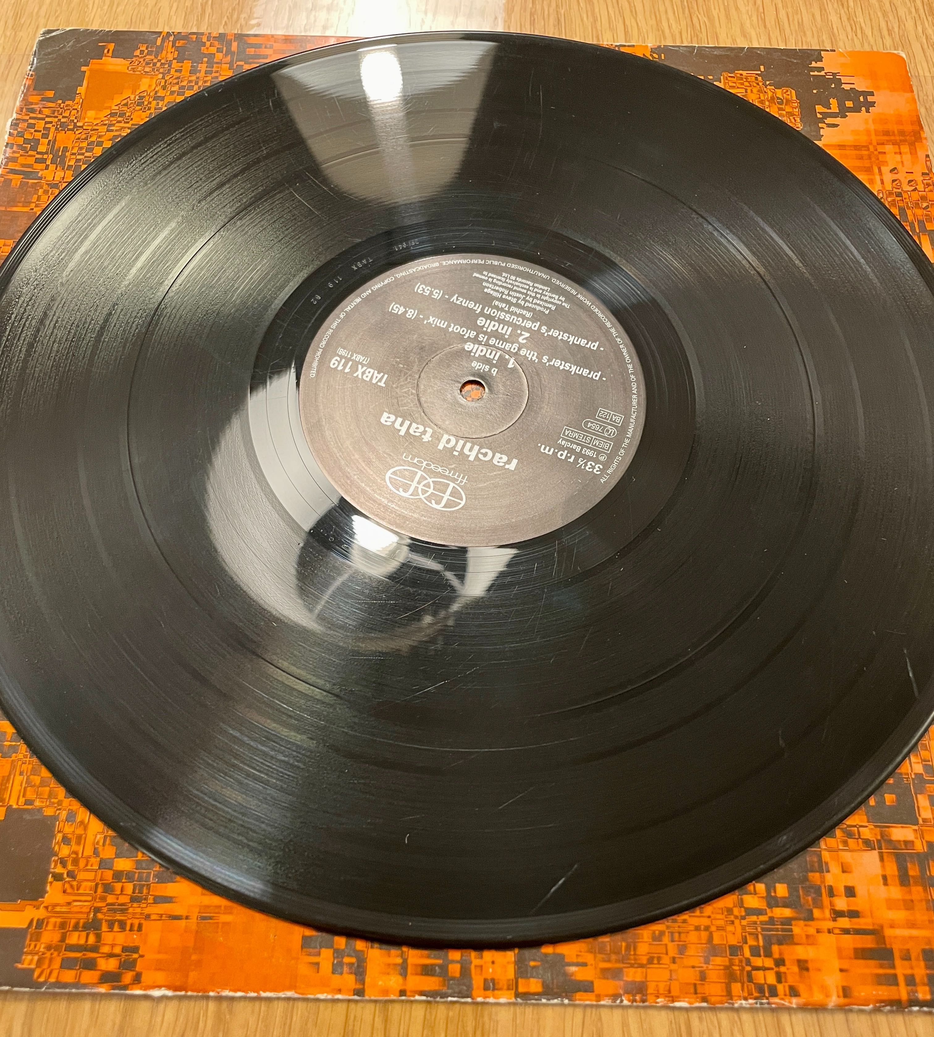 Rachid Taha Voila Voila The Justin Robertson Remixes SIngle 12"