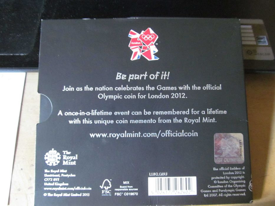 5 funtów olimpiada 2012 Londyn