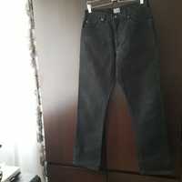 Jeansy czarne W33 L34 proste dempsey jeans