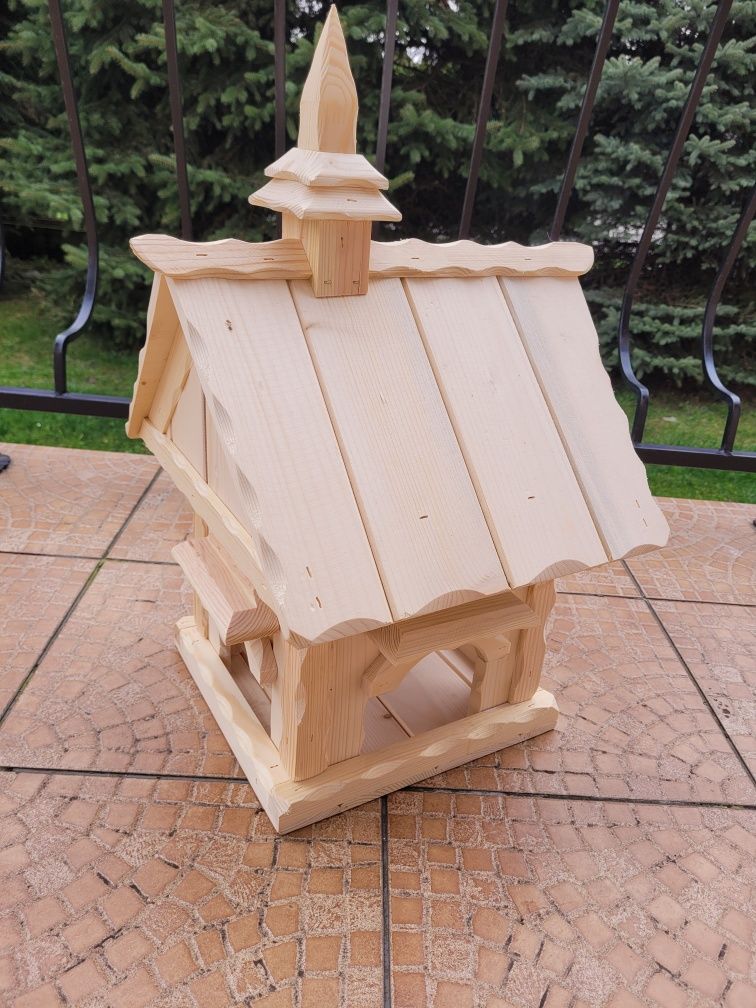 Domek/karmnik dla ptaków ozdoba ogrodu