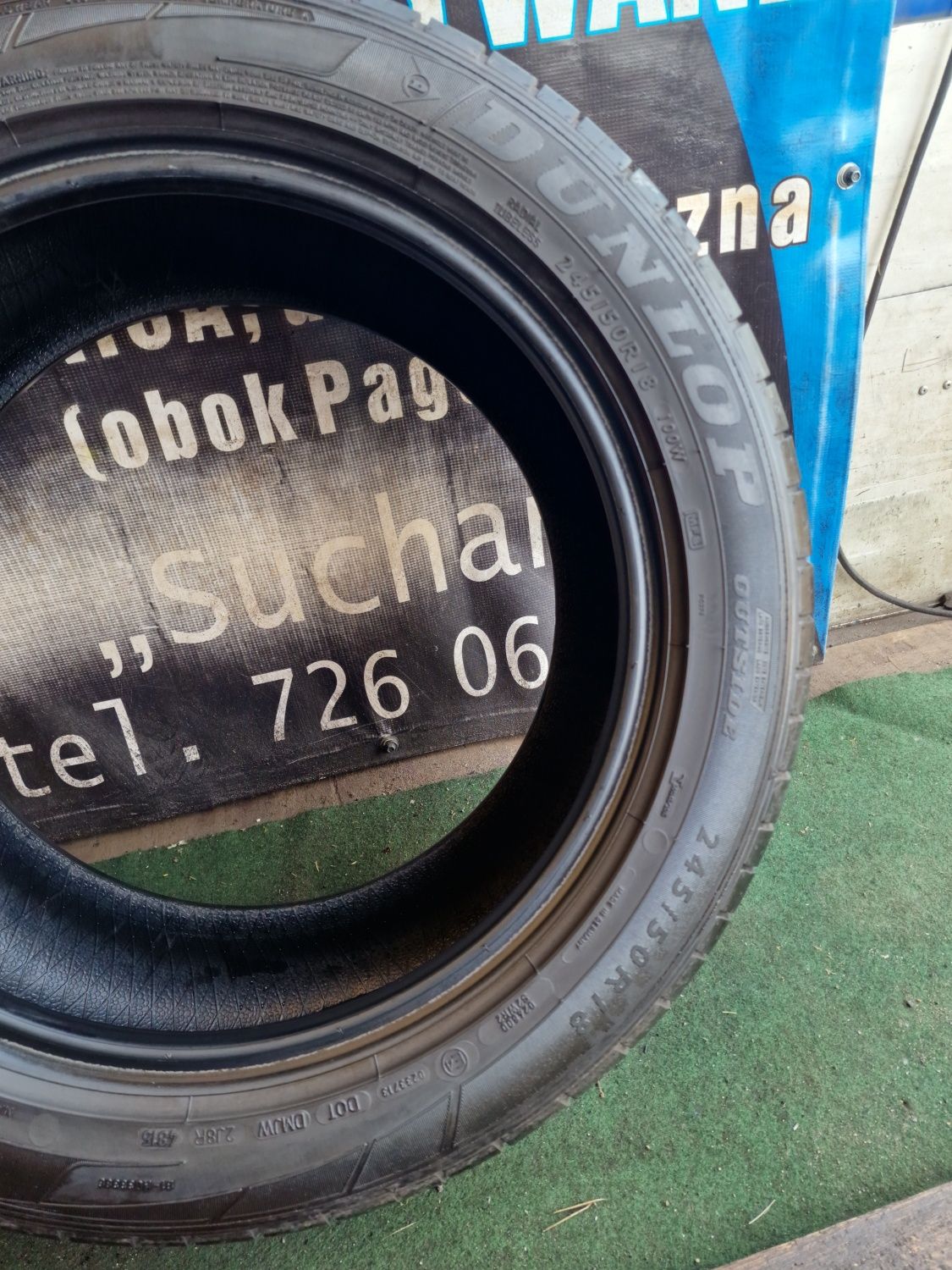 Opony letnie 245/50/18 Dunlop Ranflat Para