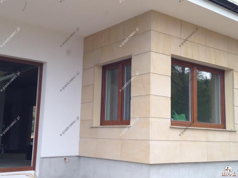 ~44~ Płyta elewacyjna, piaskowiec na ściany, 30/30/3 cm