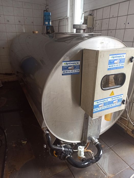 Schładzalnik do mleka, chłodnia Japy 2600l