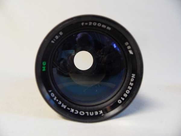 2 obiektywy KENLOCK stało ogniskowe 135 i 200 mm bagnet canon