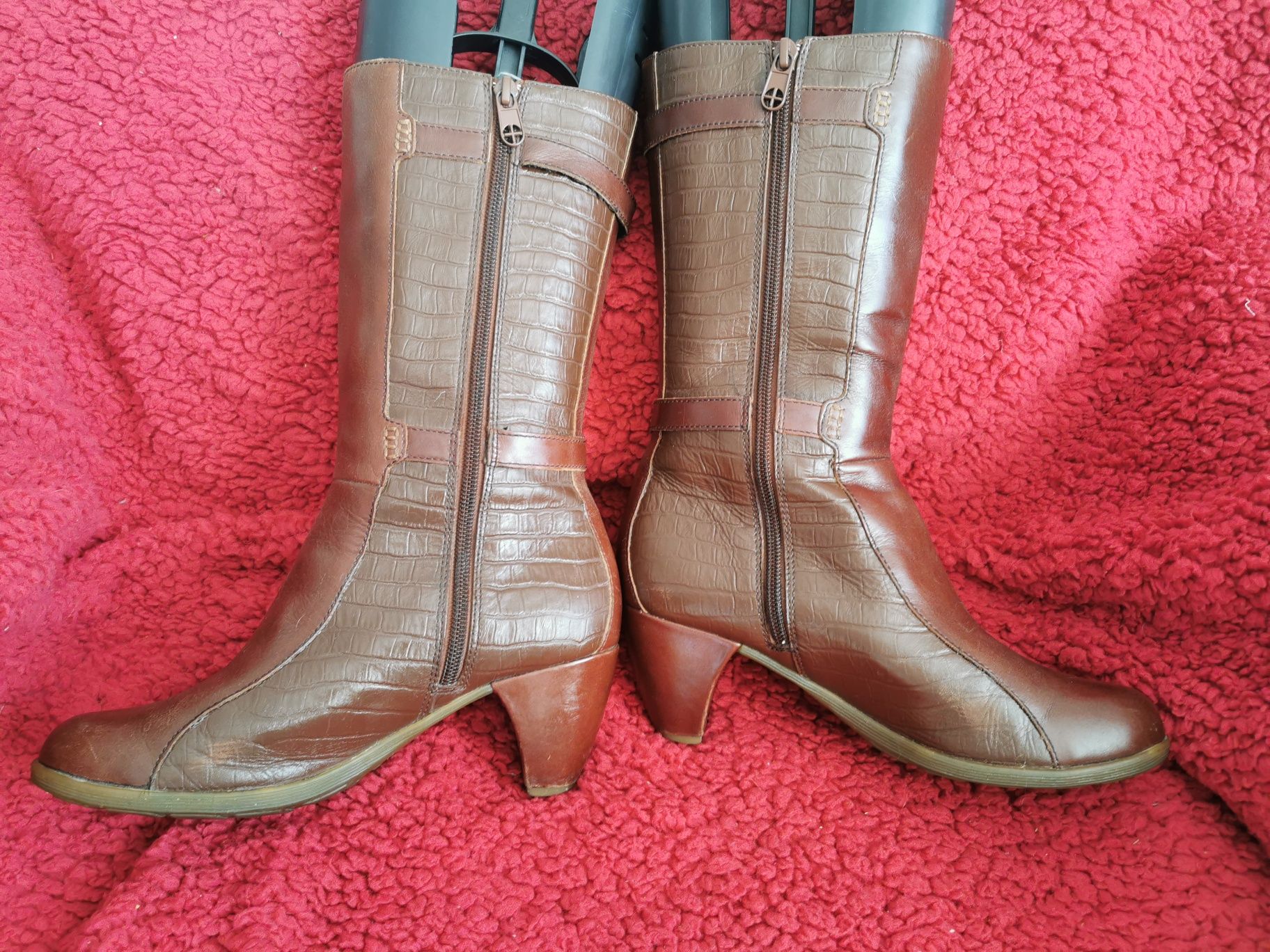 Dr. Martens Carla botki kozaki  na obcasie 38