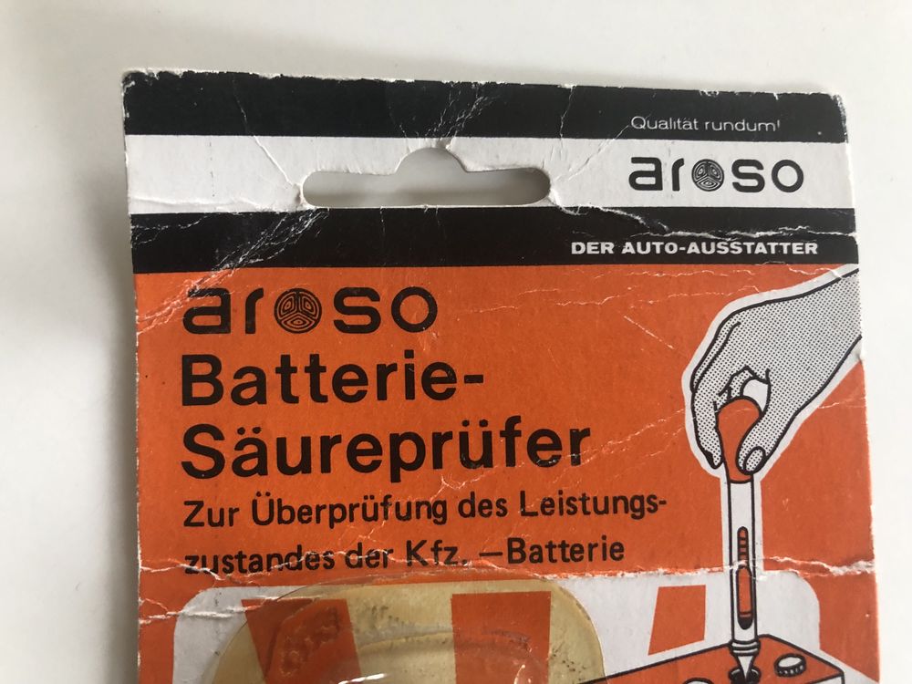 Tester kwasu akumulatorowego Aroso
