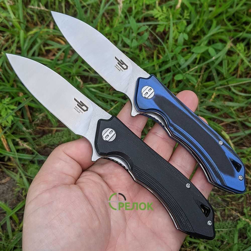 Нож складной Bestech Knife BELUGA (флиппер, сталь D2)