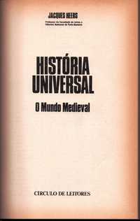 História Universal. O Mundo Medieval