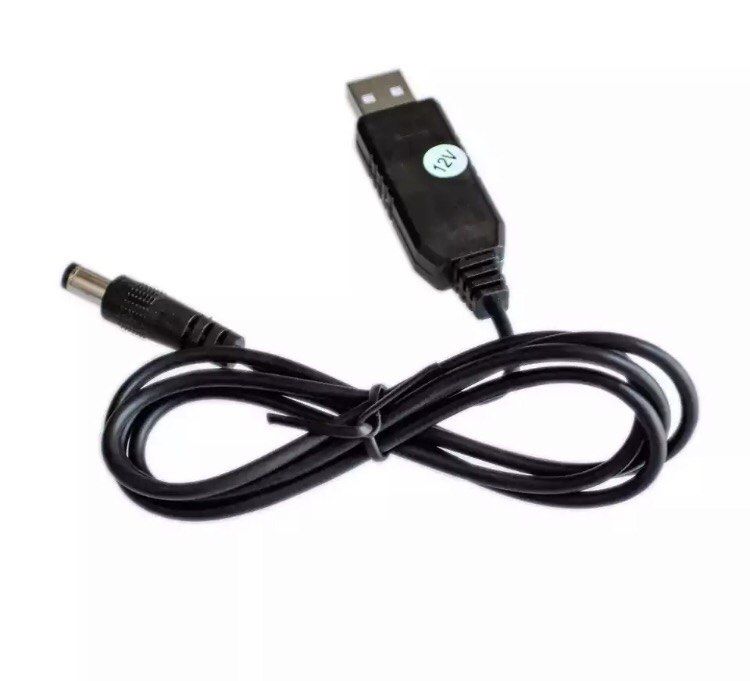 Кабель для роутера повышающий usb dc 12v 9v, интернет без света