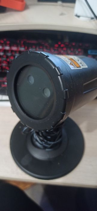 Лазерний проектор, лазерне підсвічування для будинку