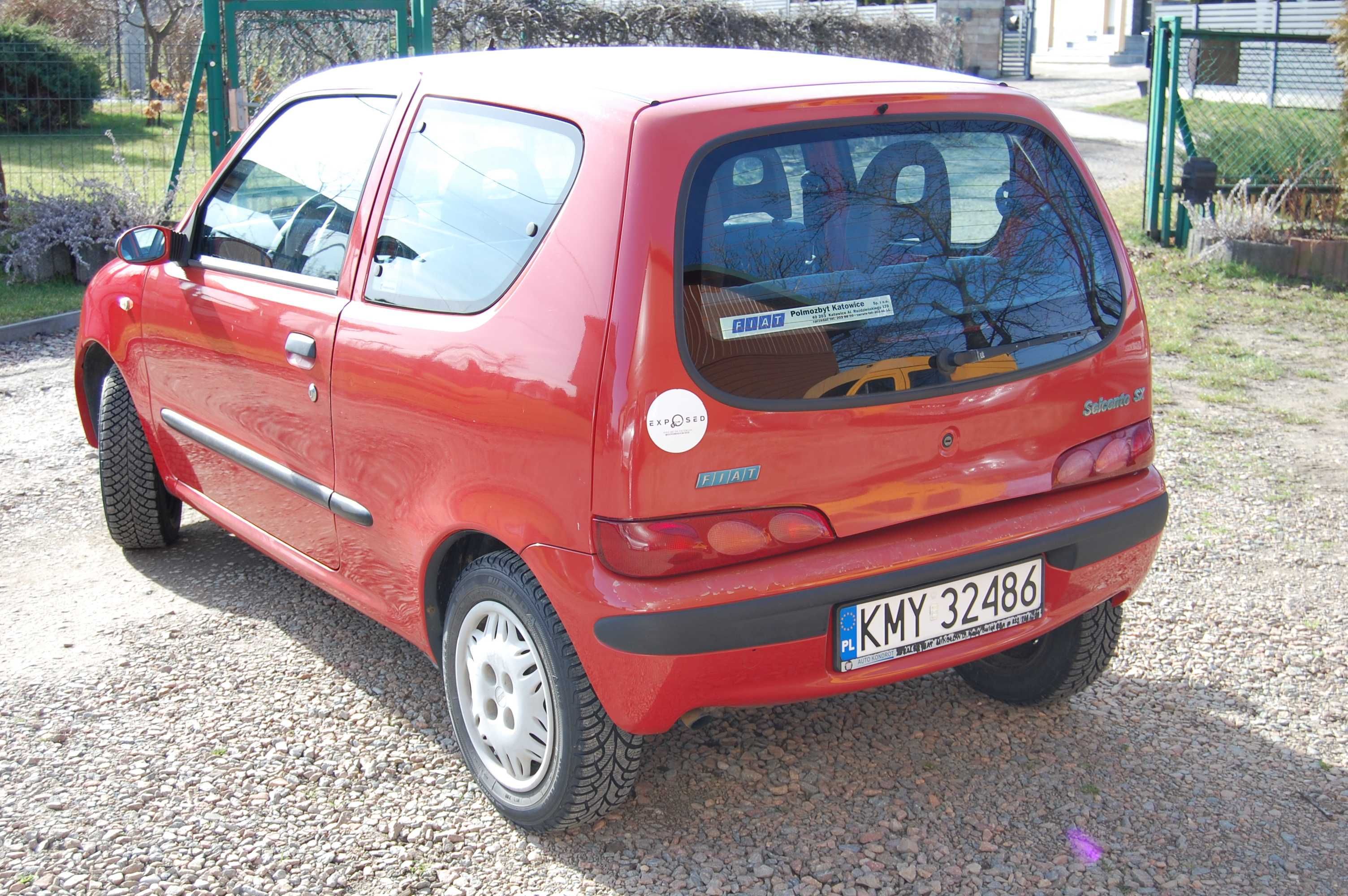 seicento 1.1 super stan 80tys.przebiegu