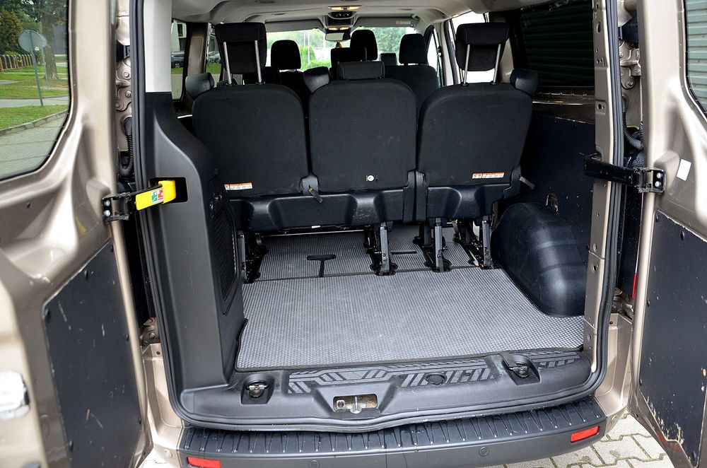 Ford Transit Custom* 2019r.* Automat* 9-cio osobowy*Salon Polska* LONG