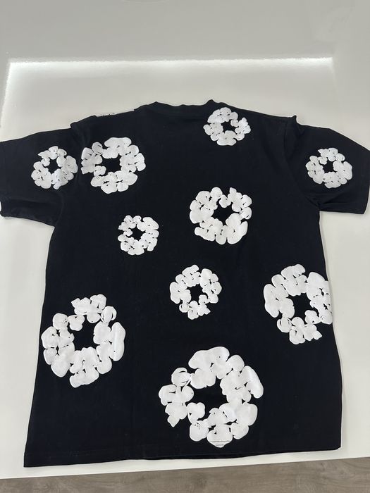 T-shirt denim tears L