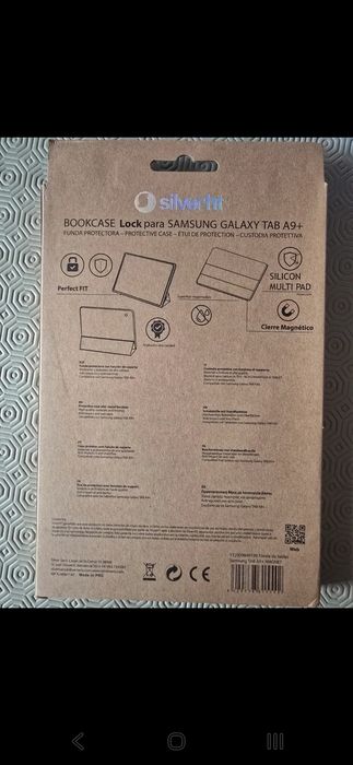 Samsung Galaxy Tab A9+ 128gb com capa