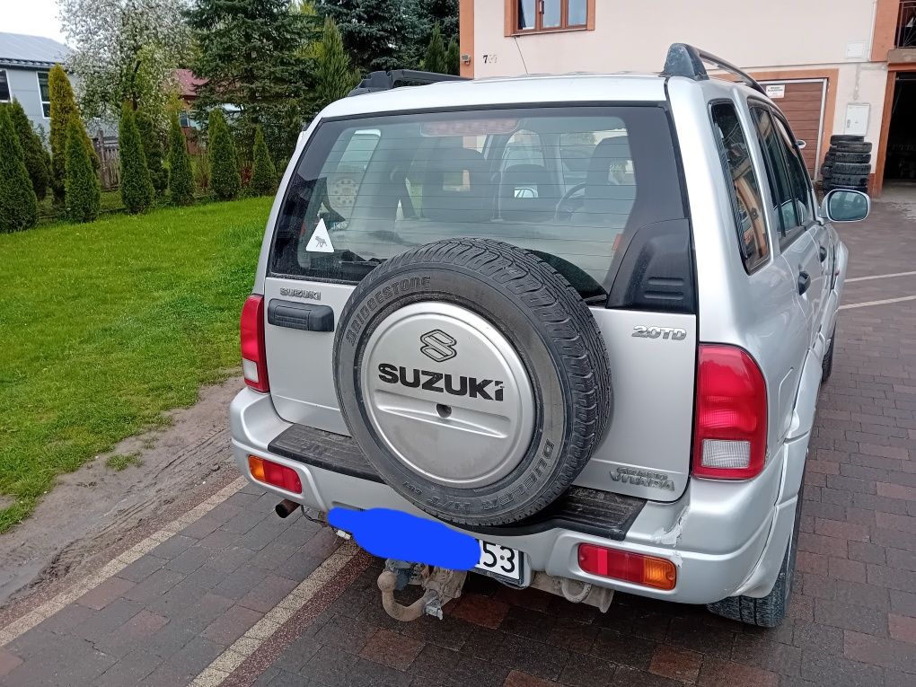 Suzuki Grand vitara 2.0hdi 4x4 reduktor klima hak zdrowa 2003r