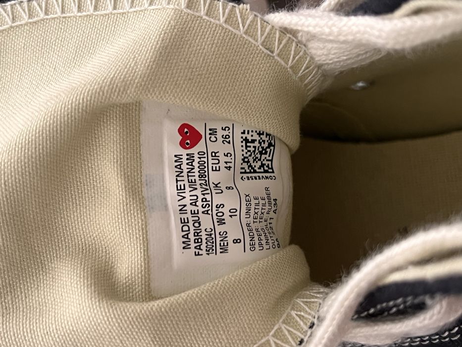 Nowe oryginalne buty CDG ,Converse x Comme des garson