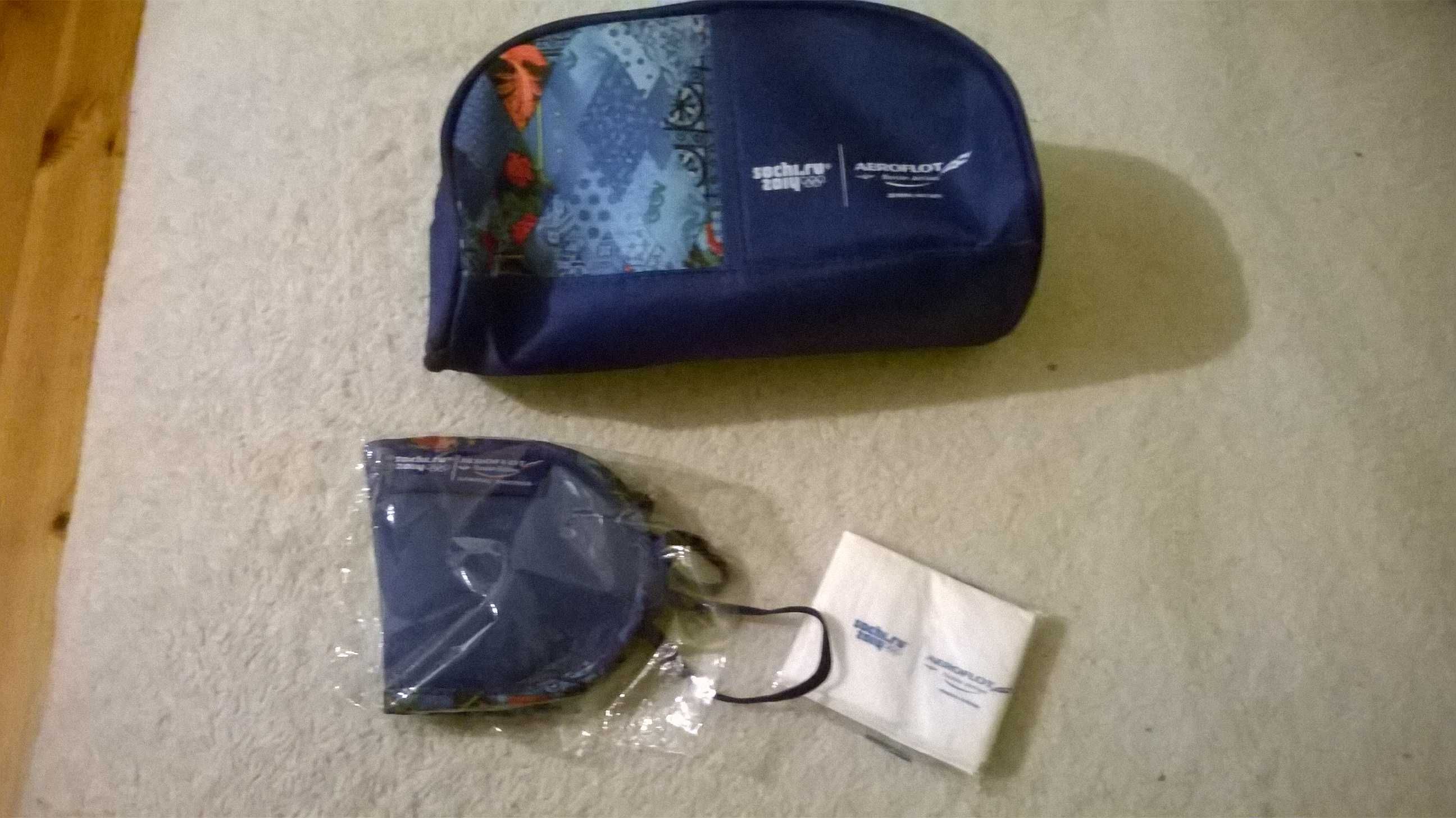 Kosmetyczka Sochi 2014 + opaska na oczy i chusteczka, Soczi 2014