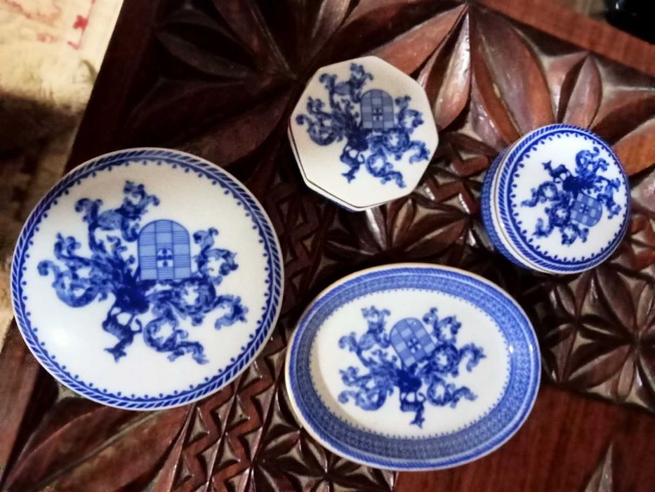 peças de porcelana companhia das indias