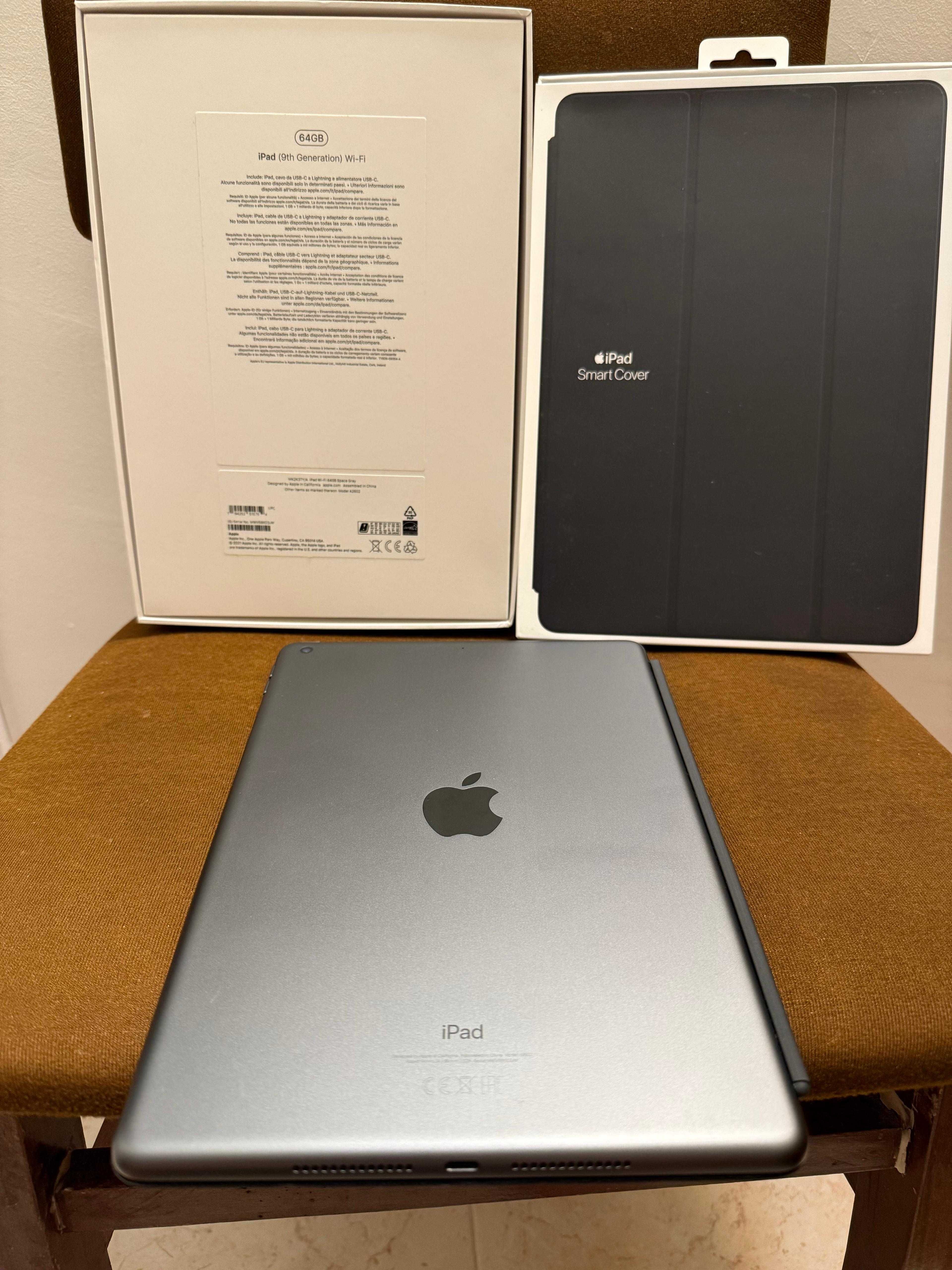 iPad 9.ª Geração 64GB Wi-Fi – 10,2” | Cor Meia-Noite