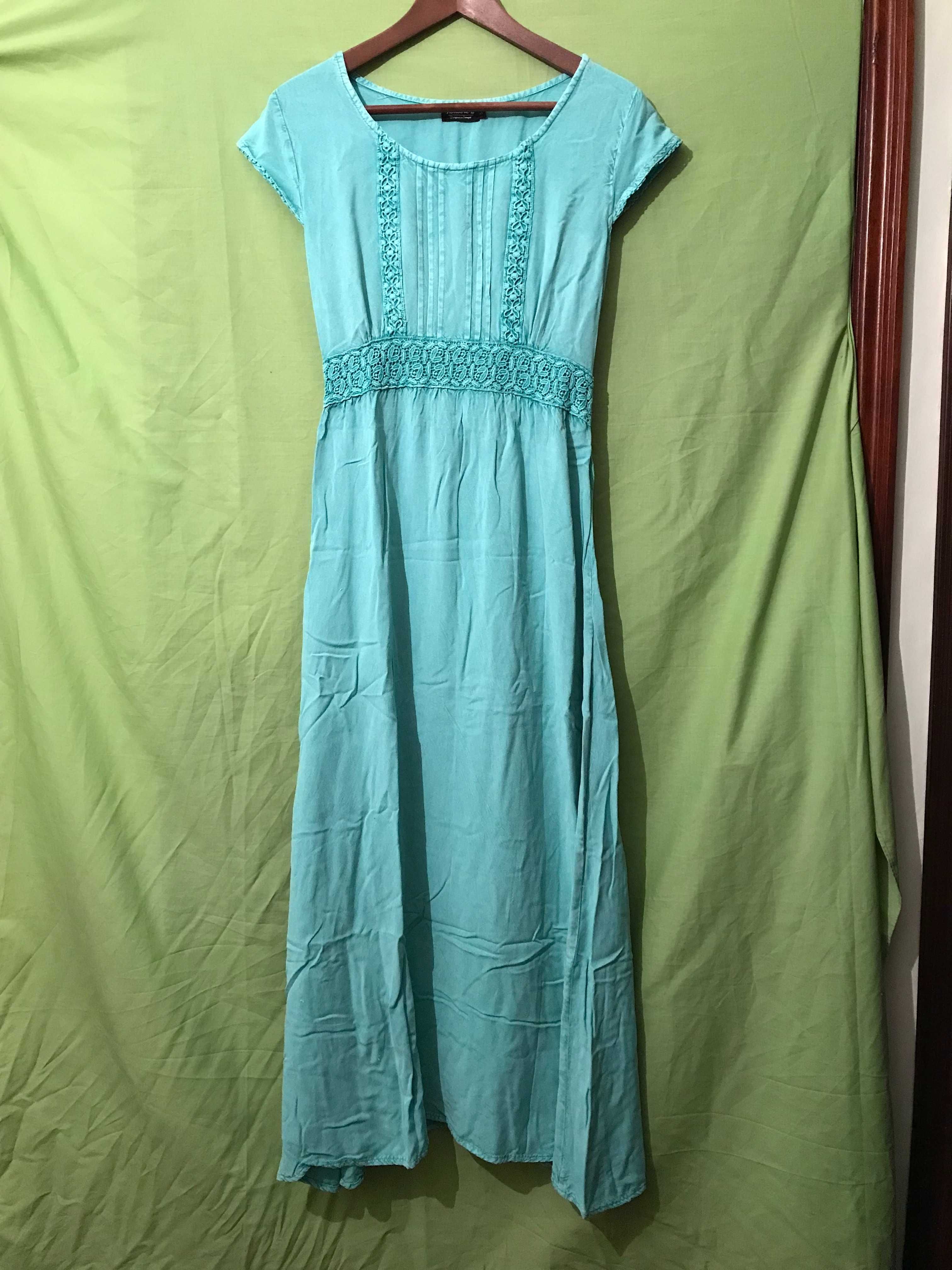 Vestido Natura Azul Celeste